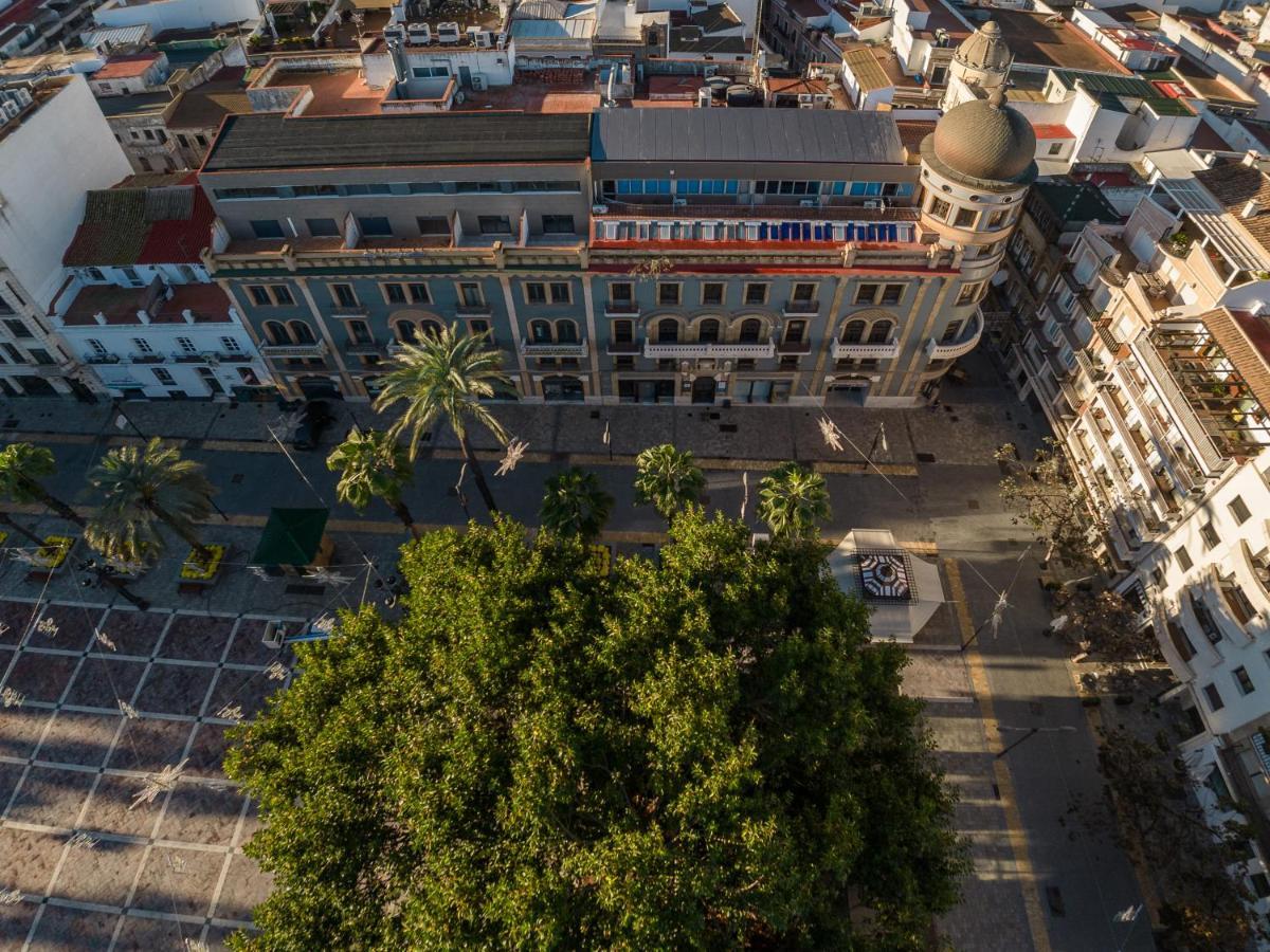 Hostal Antiguo Palacio Hotel Paris Huelva Exterior foto