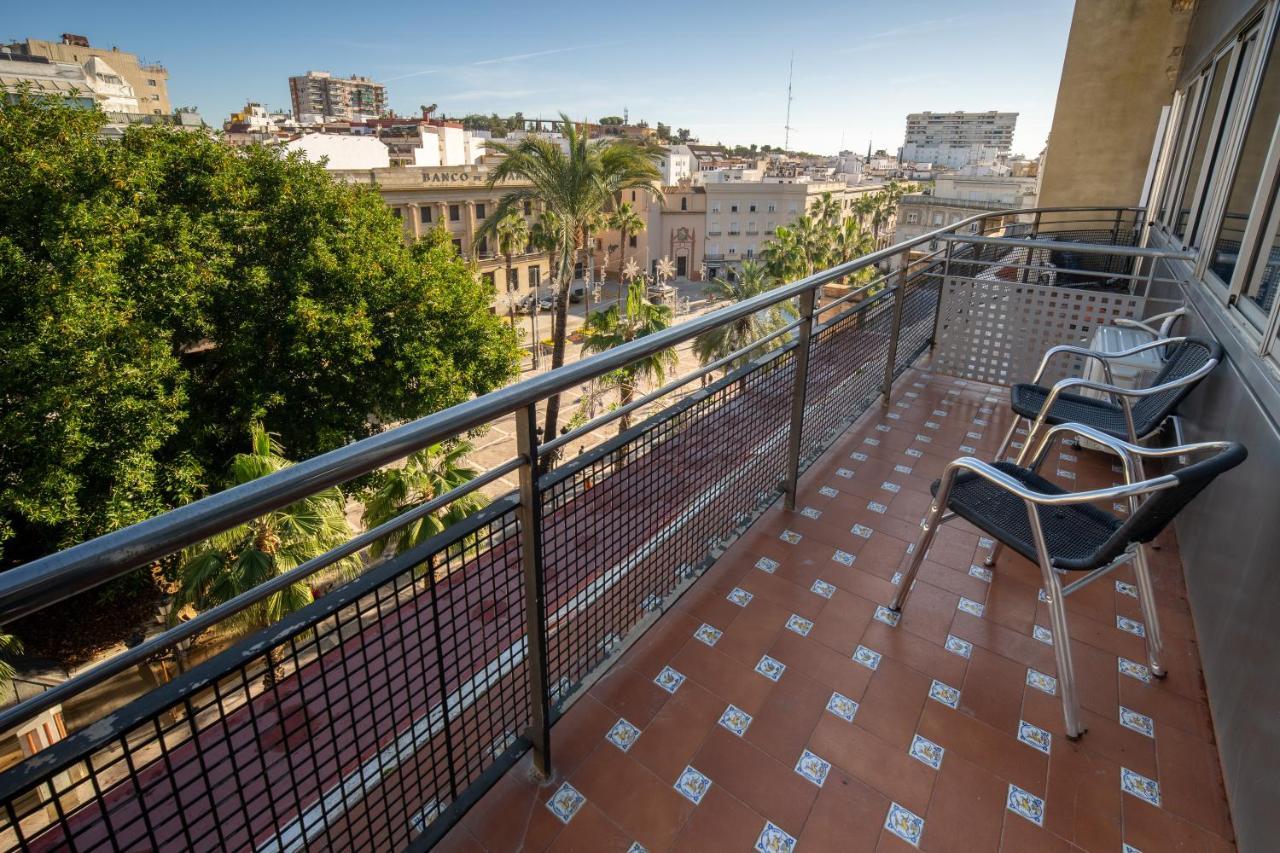 Hostal Antiguo Palacio Hotel Paris Huelva Exterior foto