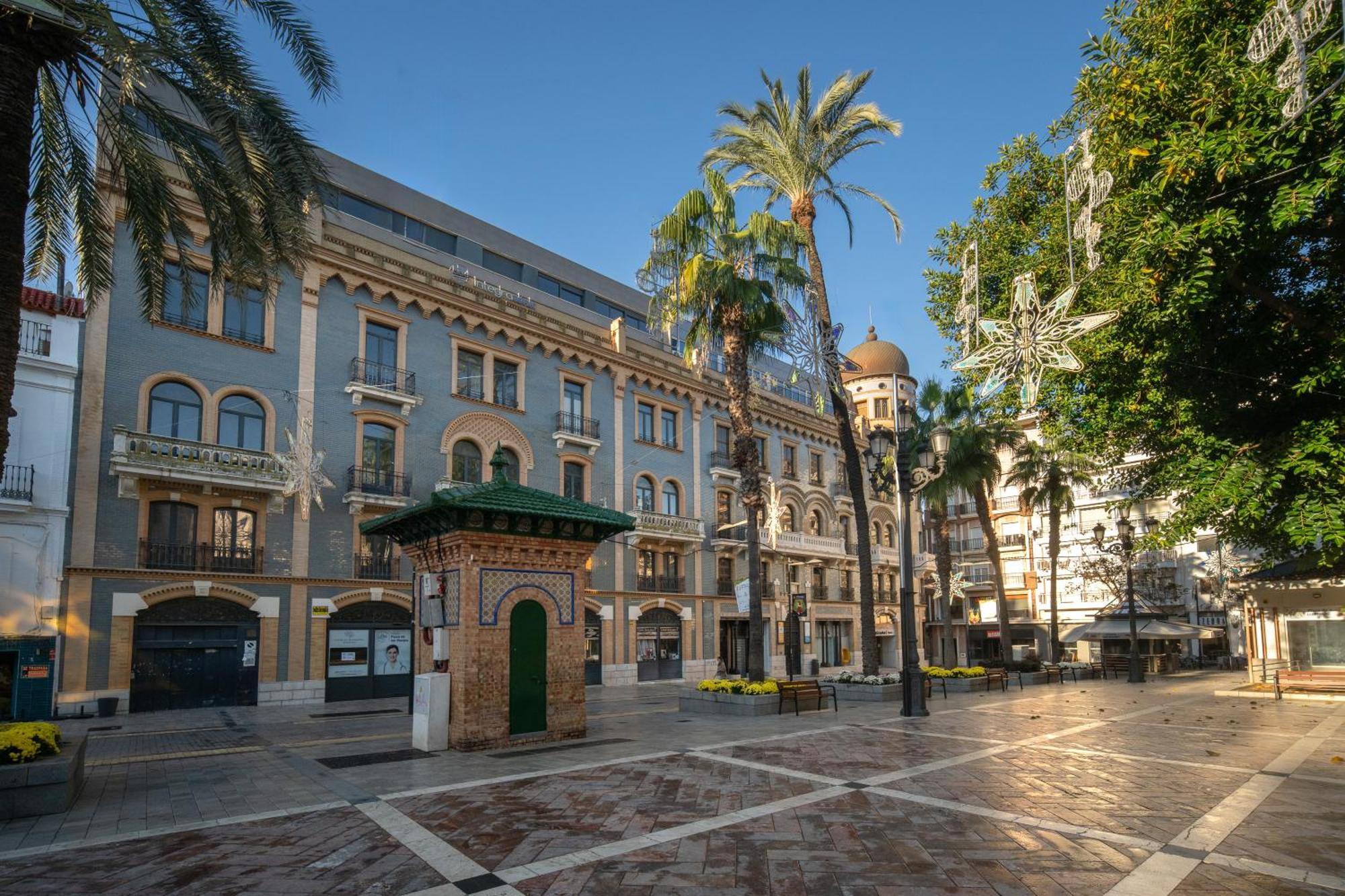 Hostal Antiguo Palacio Hotel Paris Huelva Exterior foto